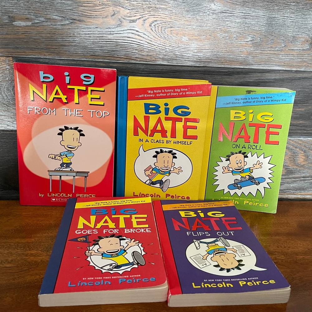 Big Nate 5 Book Bundle By Lincoln Peirce Children’s Books